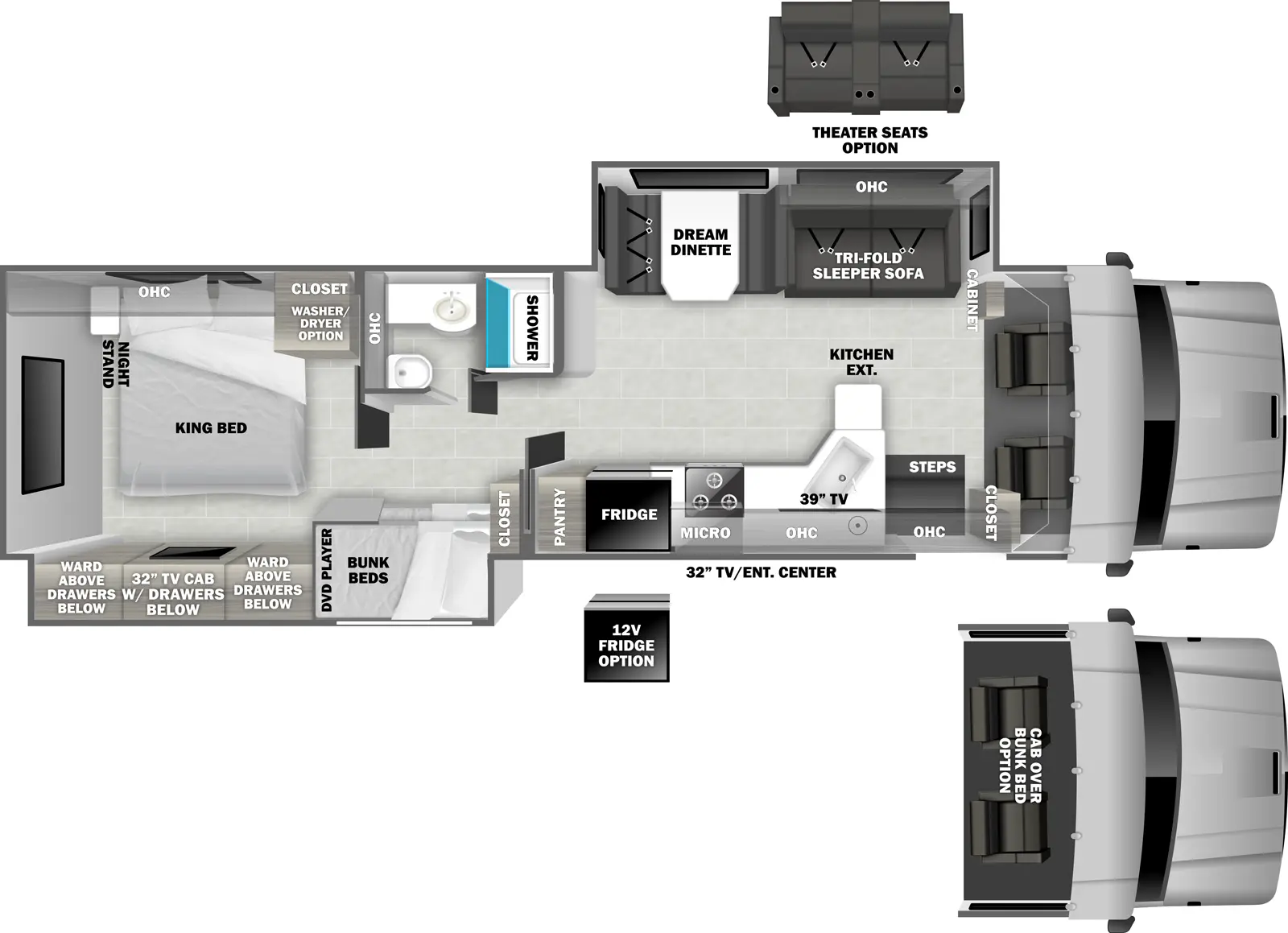 Dx3 37BD Floorplan